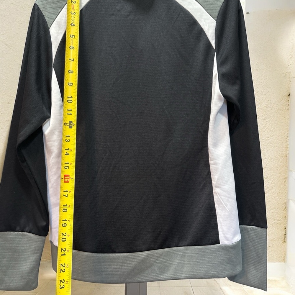 Guinness Dry Fit Performance Full-zip Jacket Women's Small Black And White - Picture 3 of 4